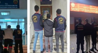 Manisa’da Jandarma Aranan Şahısları Yakalamaya Devam Ediyor
