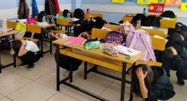 Manisa’da Okullarda Eş Zamanlı Tatbikat