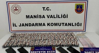 Manisa'da sentetik ecza operasyonu: 1 gözaltı