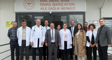 Manisa İl Sağlık Müdürü Zeren, Kırkağaç’ta sağlık tesislerini ziyaret etti