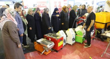 Manisalı kadın çiftçiler Bursa Tarım Fuarı’nı ziyaret etti
