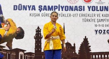 Salihli Belediyesporlu Merve Çınar Türkiye Şampiyonu oldu