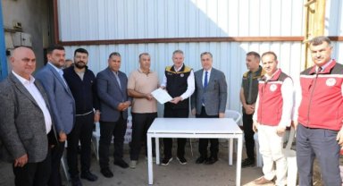 TMO’nun Turgutlu ve Salihli alım merkezlerinde üzüm alım programı düzenlendi