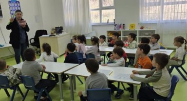 Turgutlu’da çocuklara ağız ve diş sağlığı eğitimi devam ediyor
