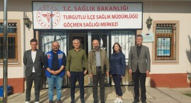 Turgutlu'da Göçmen Sağlığı Merkezi’ne ziyaret