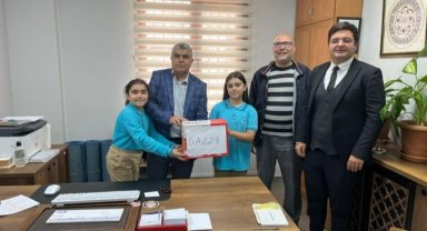 Turgutlu’da Öğrencilerden Gazze’ye Anlamlı Destek
