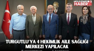 Turgutlu’ya 4 Hekimlik Aile Sağlığı Merkezi yapılacak