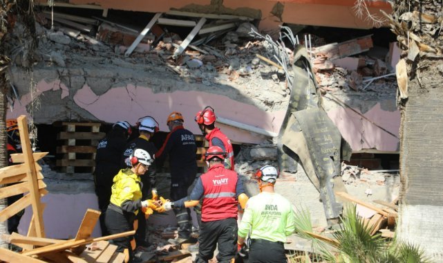 YUKUT, deprem tatbikatında arama kurtarma çalışmasına katıldı