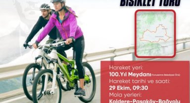 Yunusemre Belediyesi’nden 102. Yıla Özel Bisiklet Turu