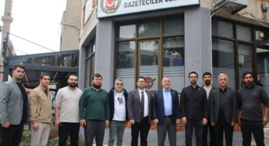 Zafer Partisi Genel Başkanı Ümit Özdağ’dan Manisa Gazeteciler Cemiyeti’ne ziyaret