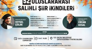 52. Salihli Şiir İkindileri Sanatseverlerle Buluşuyor