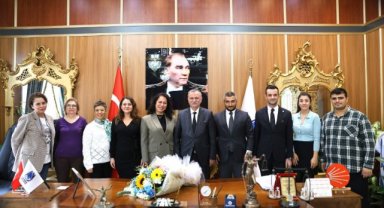 Başkan Balaban, Baro Başkanı Yeşil ve yönetimini ağırladı