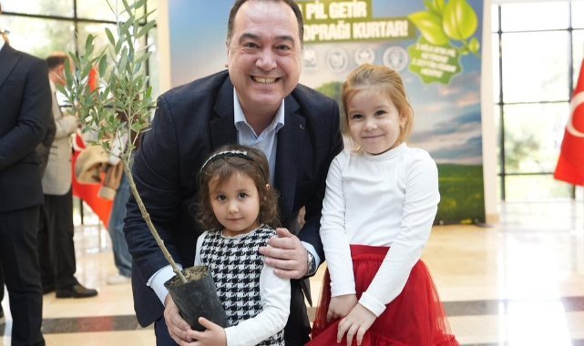 Manisa’da atık piller fidan oluyor: 1 kilo atık pile 1 zeytin fidanı