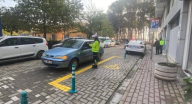 Manisa’da özel gereksinimli vatandaşlara ayrılan park yerlerine yönelik denetim