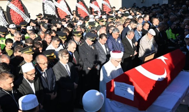 Manisa’da Şehit Polis Memuru Ali Barut Son Yolculuğuna Uğurlandı