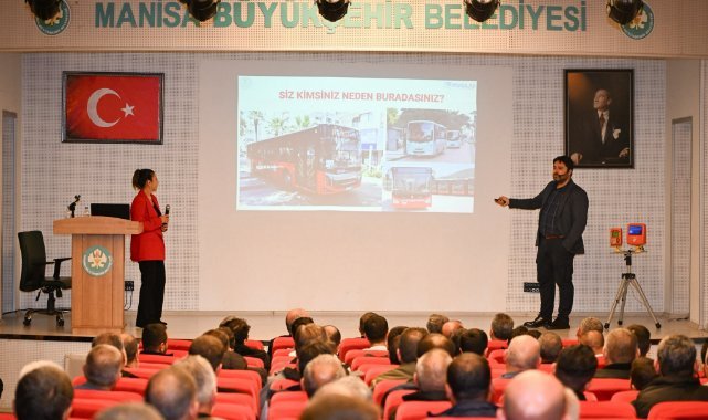Manisa’da Toplu Taşıma Şoförlerine Hizmet Kalitesi Eğitimi