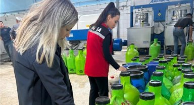 Manisa'da Zeytinyağı Üretim Tesislerine Denetim