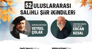 Salihli Belediyesi 52. Şiir İkindileri Buluşmasını Gerçekleştirecek