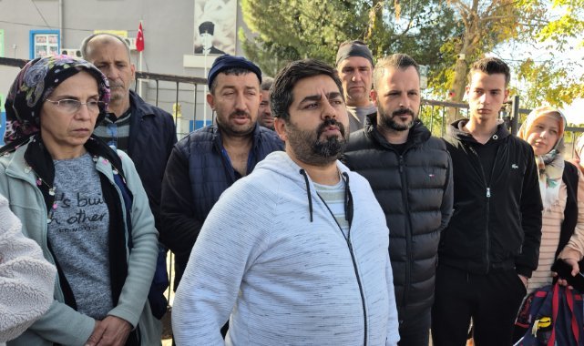 Turgutlu'da veliler, çocuklarını okula göndermeme kararı aldı