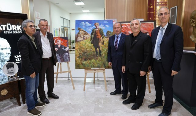 Yunusemre Belediyesi'nden Atatürk'ün Vefatının 87. Yılında Anlamlı Sergi