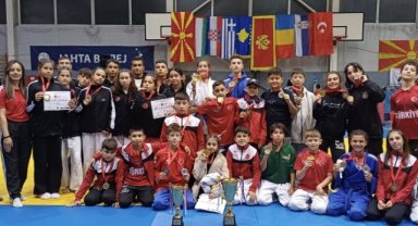 Yunusemre Belediyespor Judocularından Üsküp'te 22 Madalya