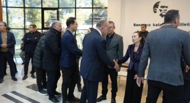 Başkan Akın’dan Gülşah Durbay için taziye törenine katıldı