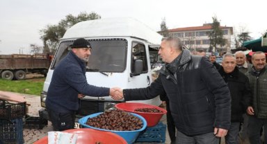 BAŞKAN HAKAN ŞİMŞEK NURLUPINAR ESNAFLARINI ZİYARET ETTİ