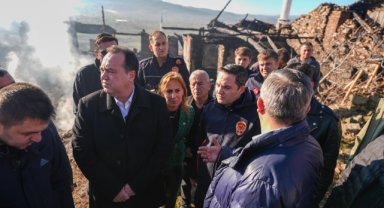 Başkanı Dutlulu, yangın bölgesinde incelemelerde bulundu