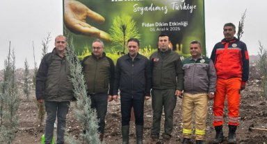 BAYBATUR’dan YANAN ORMAN ALANLARINA 1000 FİDAN