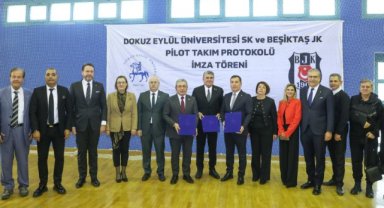 DEÜ İLE BEŞİKTAŞ ARASINDA İŞ BİRLİĞİ VE PİLOT TAKIM PROTOKOLÜ İMZALANDI