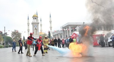Manisa Büyükşehir Belediyesi İtfaiye Dairesi, 2025’te 14 binin üzerinde olaya müdahale etti