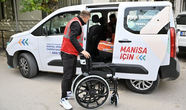 Manisa Büyükşehir Belediyesinden engelli bireylere medikal malzeme desteği