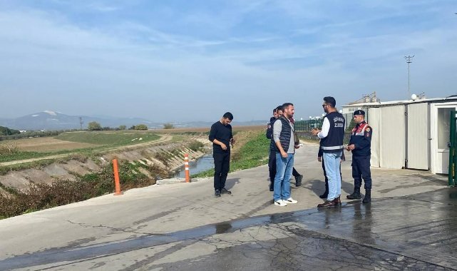 Manisa’da işletmenin atık suyu DSİ kanalına boşalttığı tespit edildi