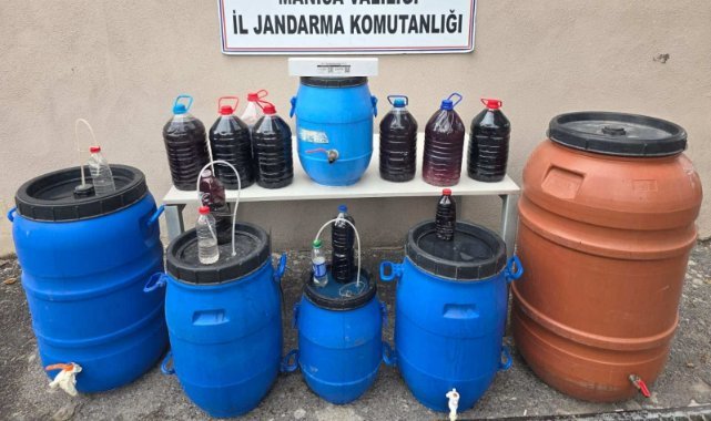 Manisa’da Kaçak İçki Operasyonu: 430 Litre Şarap Ele Geçirildi