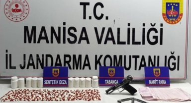 Manisa’nın Soma ilçesinde uyuşturucu operasyonu