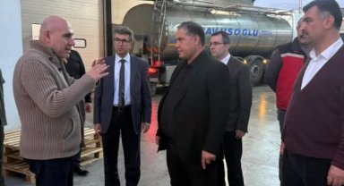 MANİSA TARIM MÜDÜRÜ KARAYILAN,  ZEYTİNYAĞI İŞLETMESİNİ ZİYARET ETTİ