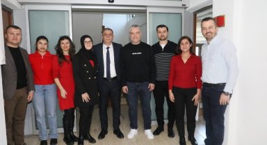 Şehzadeler Belediye Başkanı Şimşek’ten personele yeni yıl ziyareti