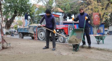 Turgutlu’da çevre düzenleme ve yeşillendirme çalışmaları sürüyor