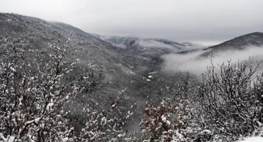 Turgutlu’nun kırsal mahallelerinde kar yağışı etkili oluyor