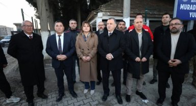 Başkan Balaban, Muradiye’de devam eden altyapı çalışmalarını yerinde inceledi