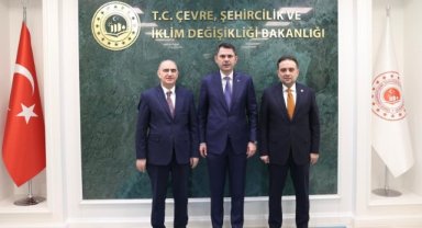 Baybatur’dan Bakan Kurum’a kentsel dönüşüm ziyareti