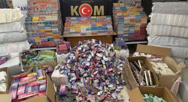 Manisa’da kaçak sigara operasyonu: 1 şüpheli tutuklandı