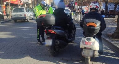 Manisa’da motosiklet denetimlerinde 3,2 milyon lira ceza uygulandı