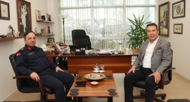 Manisa İl Jandarma Komutanı Şen’den Kent Konseyine iade-i ziyaret