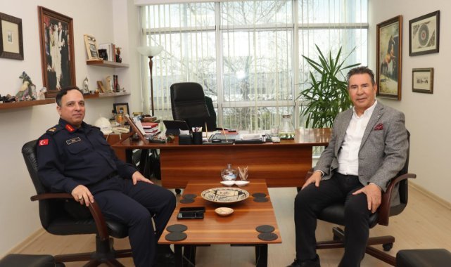 Manisa İl Jandarma Komutanı Şen’den Kent Konseyine iade-i ziyaret