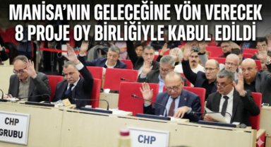 Manisa’nın Geleceğine Yön Verecek 8 Proje Oy Birliğiyle Kabul Edildi