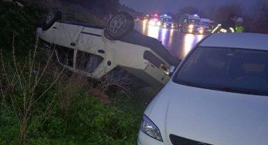 Manisa–Turgutlu yolunda gizli buzlanma zincirleme kazaya neden oldu