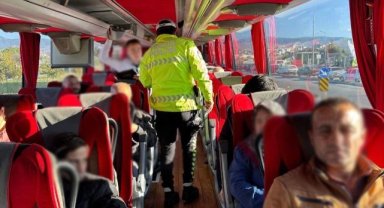 Manisa Yolcu Otobüslerine Denetim