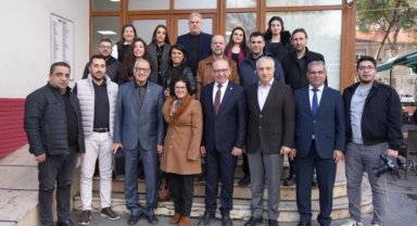 Turgutlu Belediye Başkanı Çetin Akın, Çalışan Gazeteciler Günü’nü kutladı, 2026 projelerini açıkladı