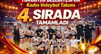 Turgutlu Belediyespor Kadın Voleybol Takımı sezonu 4. sırada tamamladı